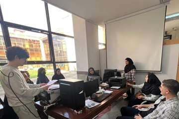 جلسه اعضای کمیته تحقیقات دانشجویی دانشکده دندانپزشکی